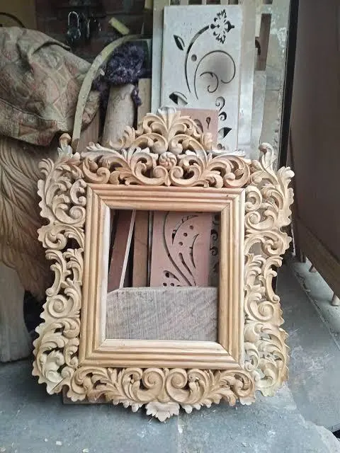 Ornate Wooden Picture Frame